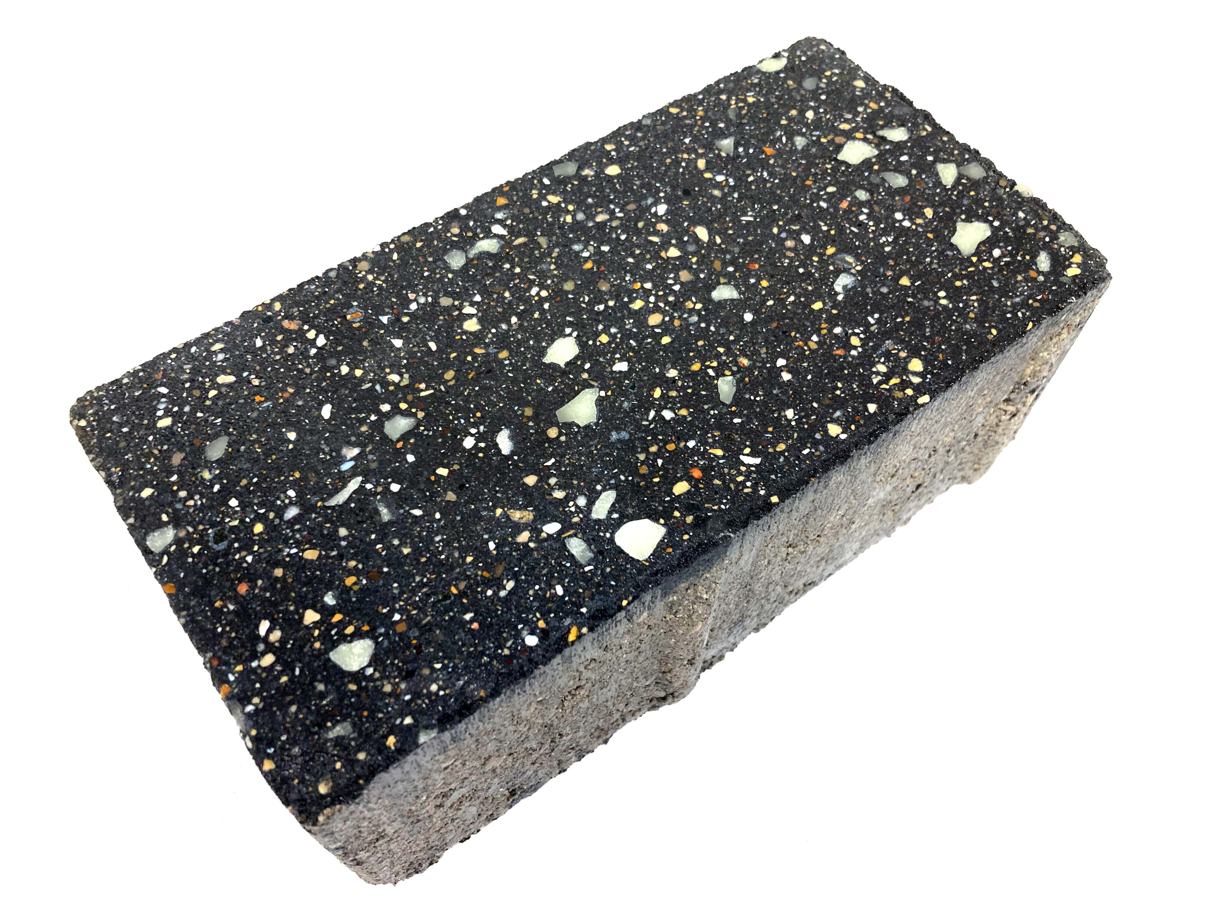 Holland Stone Pavers 4"x 8" 60mm Midnight - Polished