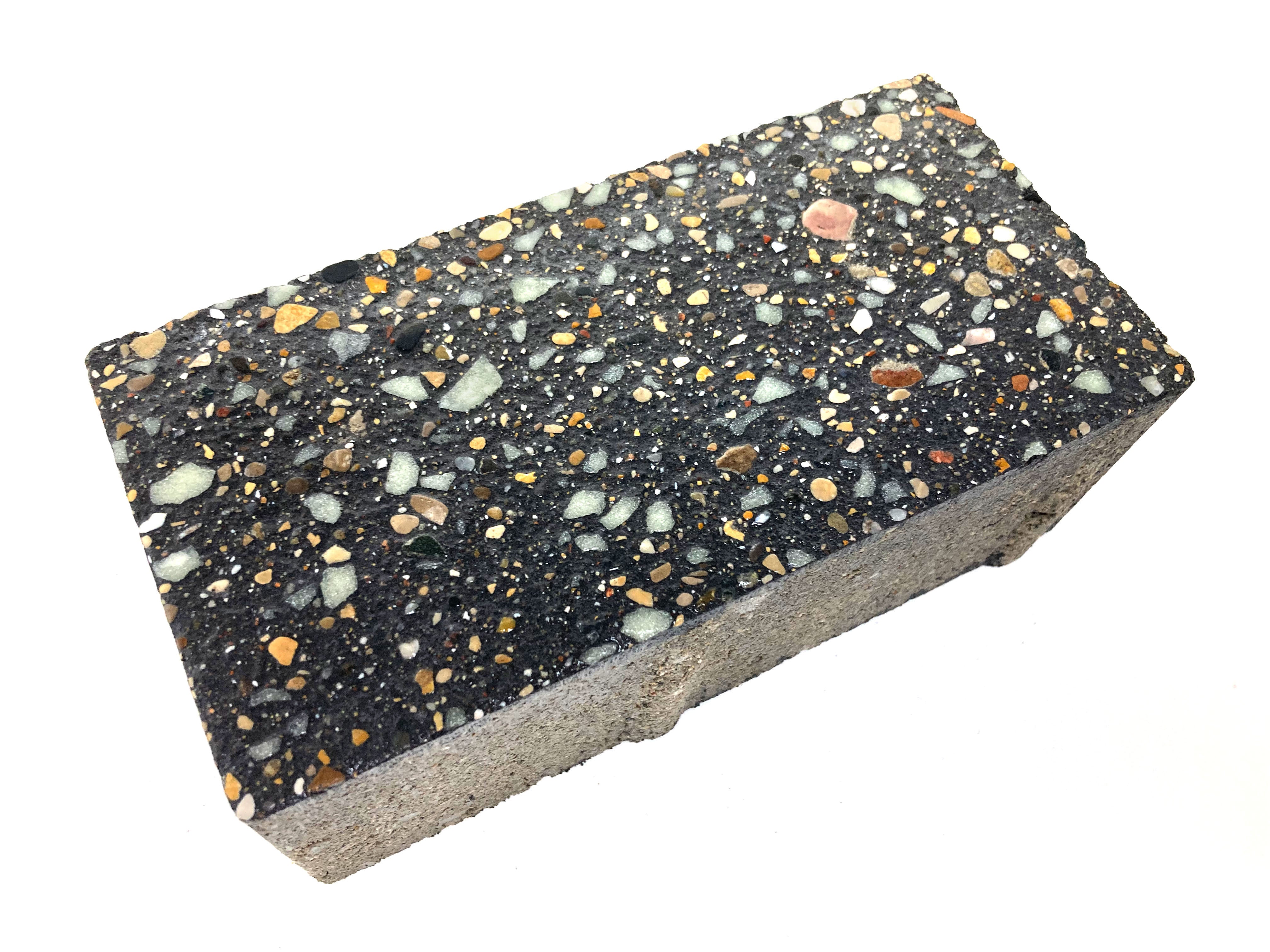 Holland Stone Pavers 4"x 8" 60mm Midnight - Brushed